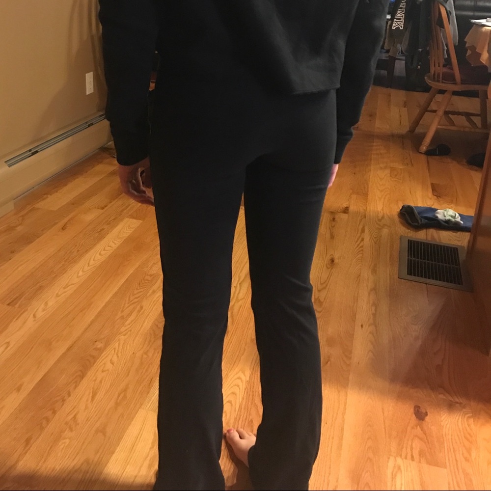 Victoria’s Secret pink bootcut yoga pants